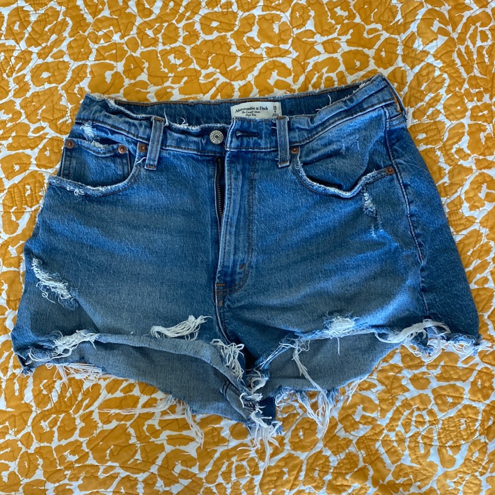 Abercrombie The Cutoff High Rise Curve Love 6